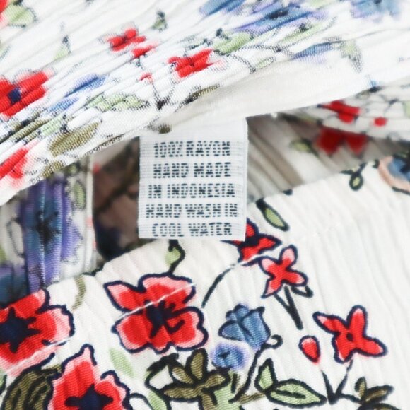 Sokie Collective The Peek-a-Boo Dress Floral Cutout Back Tiered Crinkle NEW L - Picture 7 of 9